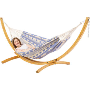 Hammock Ibiza Beach Club with wooden stand 300