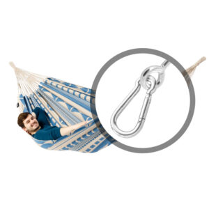 Hammock Ibiza Sea with hanging kit 400