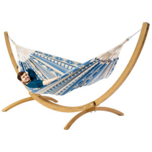 Hammock Ibiza Sea with wooden stand 350
